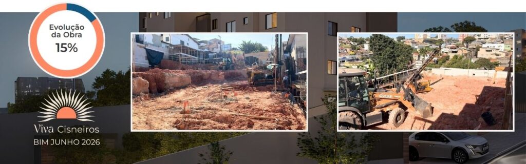 Apartamento novo no bairro Caiçara em Belo Horizonte - Pace Caiçara - Cimos